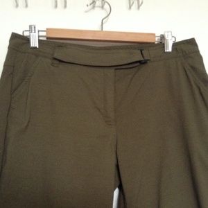 Olive Boot Cut Women's Pants